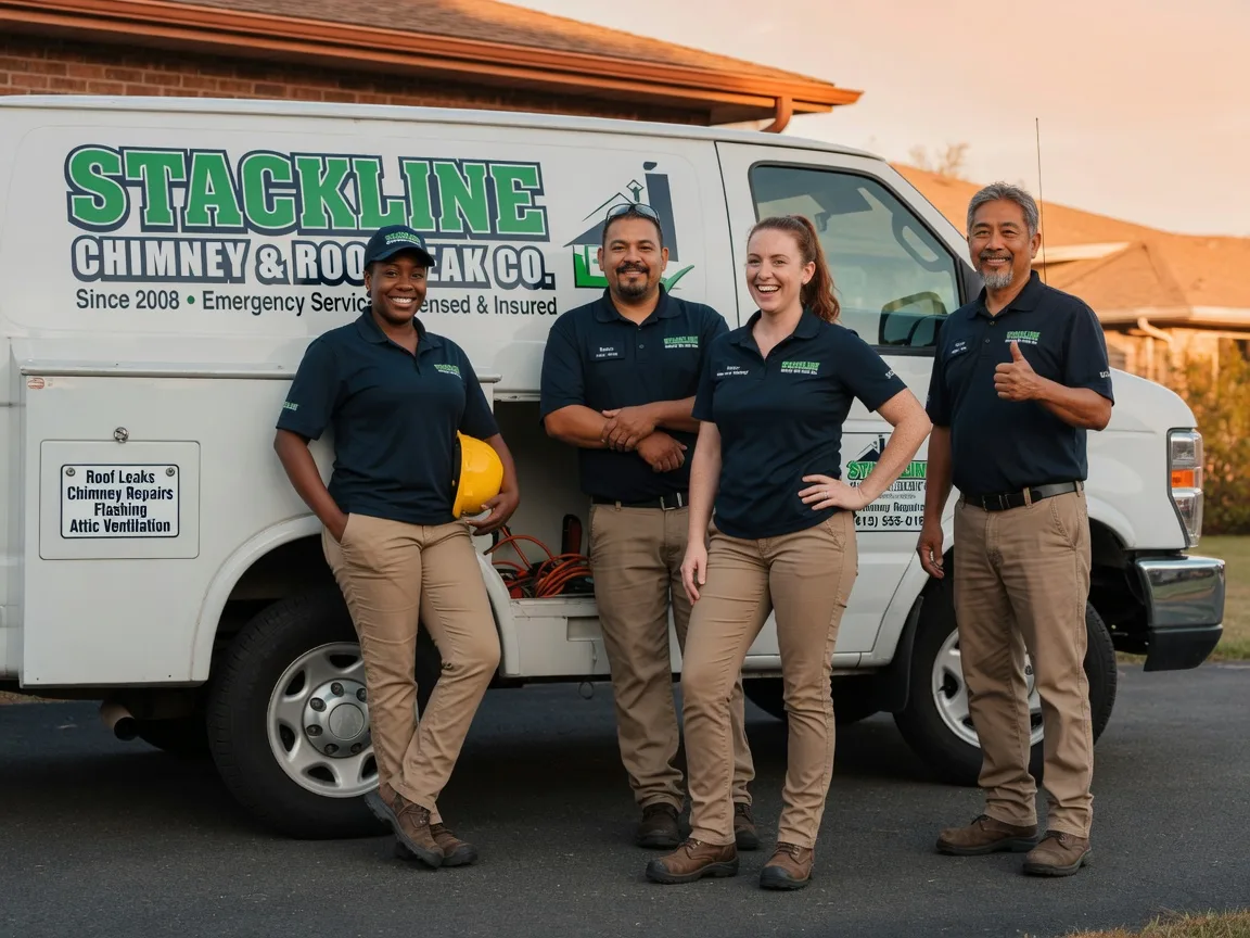 Chimney flashing repair company in Walters, OK